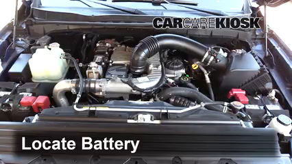 2018 Nissan Titan XD SL 5.0L V8 Turbo Diesel Batterie Changement
